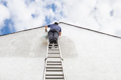 Peinture extérieure à la Celle-sous-Gouzon — façades et ravalement